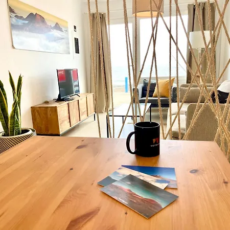 아파트 Weybeach1 -shared Terrace,ocean View,sea Frontline 라 산타